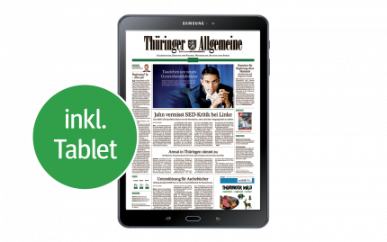 TA Digital zum Printabo<br/>inkl. Samsung-Tablet